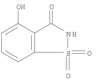 4-Hydroxy-1,2-benzothiazol-3(2H)-one 1,1-dioxide(80563-77-5)